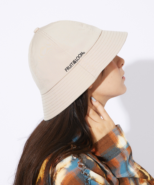 FRUIT OF THE LOOM（フルーツオブザルーム）の「【FRUIT OF THE LOOM/フルーツオブザルーム】テニスハット/バケットハット（ハット・メンズ・チャコールグレー/ベージュ/カーキ/ブラック・フリー）」の3枚目の写真