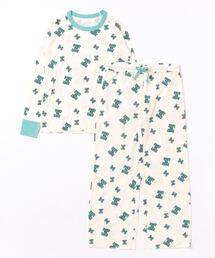 IO（イオ）（イオ）の「FRUIT OF THE LOOM / FTL ワッフルルーム長袖上下波打ちロゴ / 80666700（ルームウェア/パジャマ）」