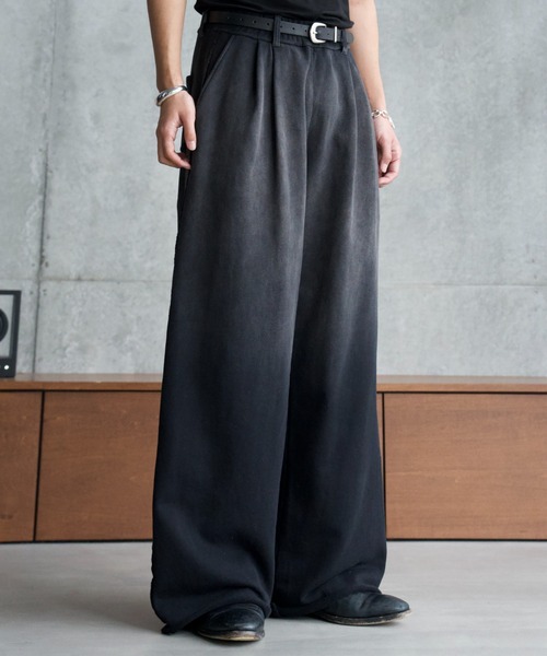 Two tuck sweatpants / 2タックスウェットパンツ（スウェットパンツ