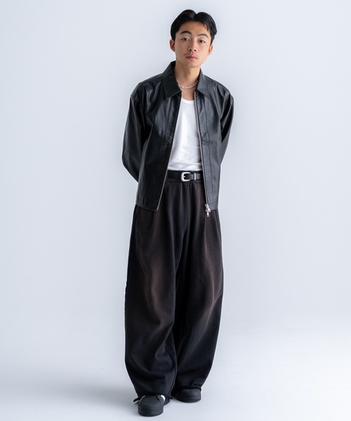 Two tuck sweatpants / 2タックスウェットパンツ（スウェットパンツ