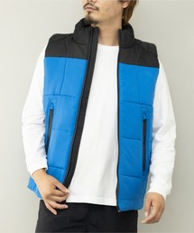 STYLEBLOCK（スタイルブロック）の「デュスポ中綿切替スタンドベスト（ダウンベスト）」