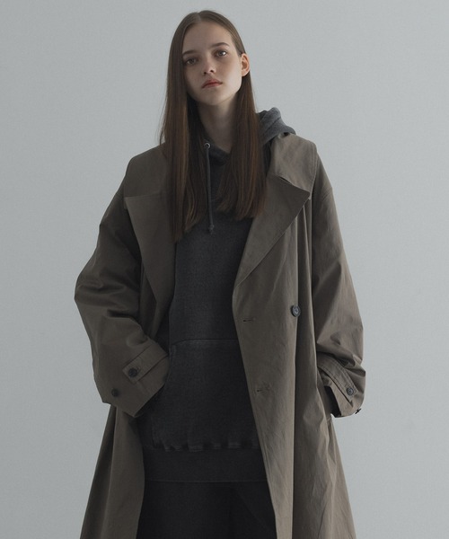 TSUBAME COAT ヴィンテージ トレンチコート グレー ダブルブレスト TSUBAME COAT ヴィンテージ トレンチコート グレー ダブル