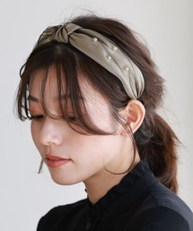 Pierrot（ピエロ）の「チュール×パールカチューシャ（カチューシャ）」