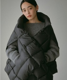 新品 24AW リサイクルポリエステル襟付ダウンストール 87850153b_b_03_215.jpg