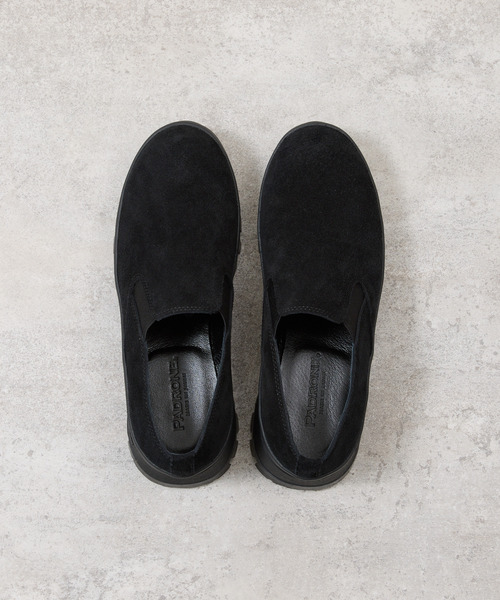 PADRONE パドローネ / SIDE GORE SHOES with #884C Vibram