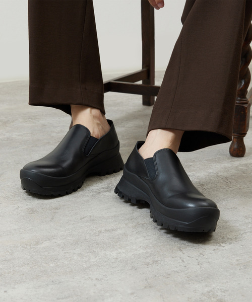 PADRONE パドローネ / SIDE GORE SHOES with #884C Vibram サイドゴア