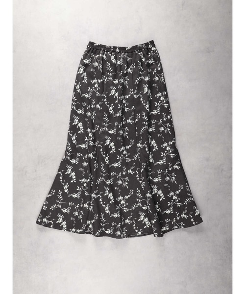 Right-on（ライトオン）の「【HONEYSUCKLE ROSE】マーメイドスカート（スカート・レディース・オリーブ/ブラック×ホワイト・L/XL/M）」の15枚目の写真