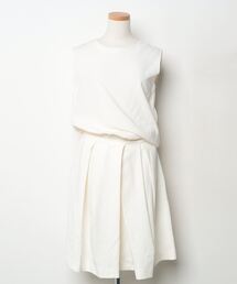 LE CIEL BLEU（ルシェルブルー）の「ニットVドレス / Knitted V