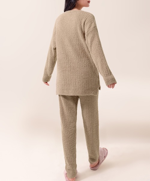 ルームウェア・パジャマ Eve knit nordic hoodie & long pants Eve knit nordic hoodie & long pants - メルカリ