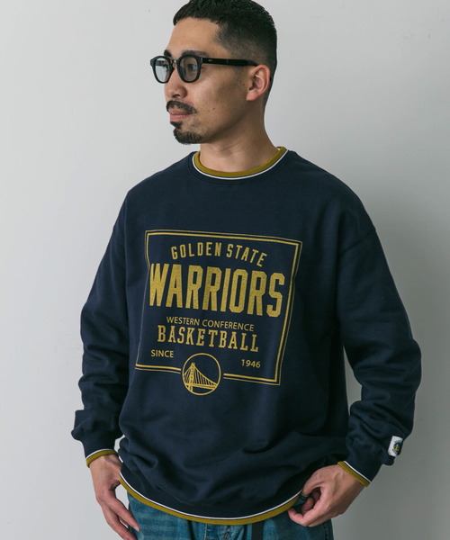 URBAN RESEARCH DOORS（アーバンリサーチドアーズ）の「『別注』NBA×DOORS　プリントスウェット（スウェット・メンズ・グリーン系その他/ブルー系その他/パープル/ネイビー/ホワイト系その他/チャコールグレー・MEDIUM/LARGE/X-LARGE）」の15枚目の写真