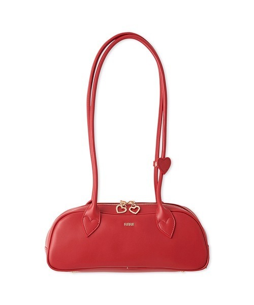 FURFUR（ファーファー）の「【WEB・一部店舗限定カラー】ワイドボストンバッグ（ボストンバッグ・レディース・ブラック/サックスブルー/キャメル/レッド/ピンク・FREE）」の5枚目の写真