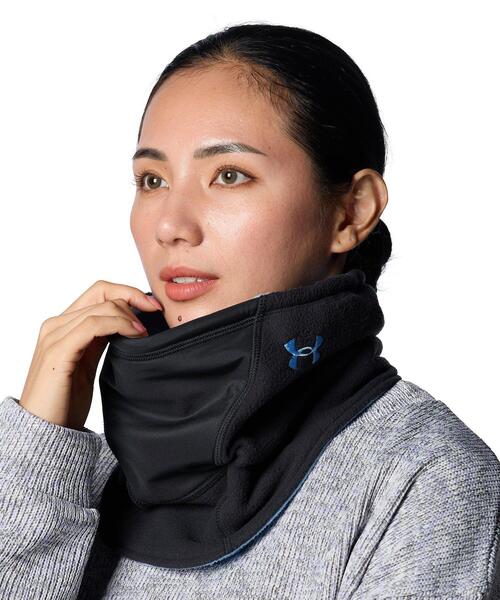 UNDER ARMOUR（アンダーアーマー）の「UAフリース リバーシブル ネックゲイター（トレーニング/メンズ/レディース）（ネックウォーマー/スヌード・レディース・ブラック系その他3・ONESIZE）」の8枚目の写真