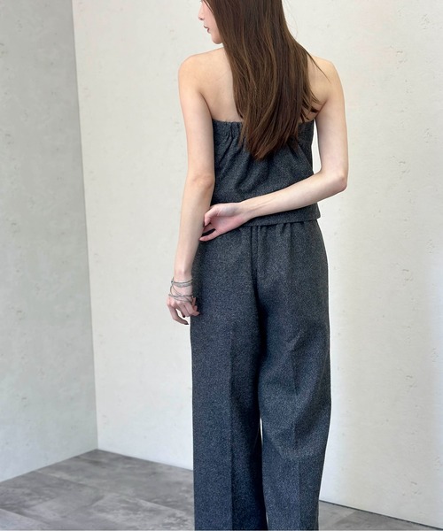 Per sist ence(パーシエンス)の「ウールライクベアトップオールインワン(その他パンツ・レディース・チャコールグレー/ブラウン/ブラック・FREE)」の15枚目の写真