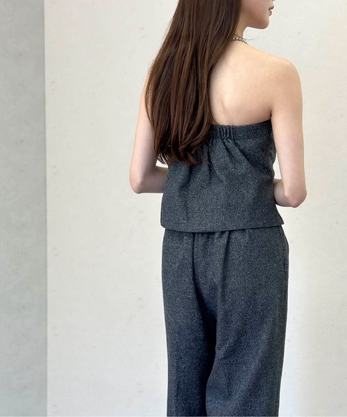 Per sist ence(パーシエンス)の「ウールライクベアトップオールインワン(その他パンツ・レディース・チャコールグレー/ブラウン/ブラック・FREE)」の16枚目の写真