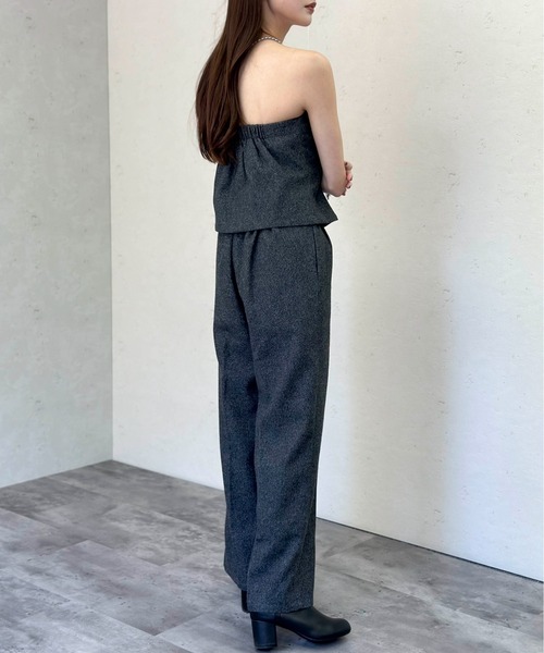Per sist ence(パーシエンス)の「ウールライクベアトップオールインワン(その他パンツ・レディース・チャコールグレー/ブラウン/ブラック・FREE)」の17枚目の写真