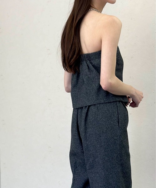 Per sist ence(パーシエンス)の「ウールライクベアトップオールインワン(その他パンツ・レディース・チャコールグレー/ブラウン/ブラック・FREE)」の18枚目の写真