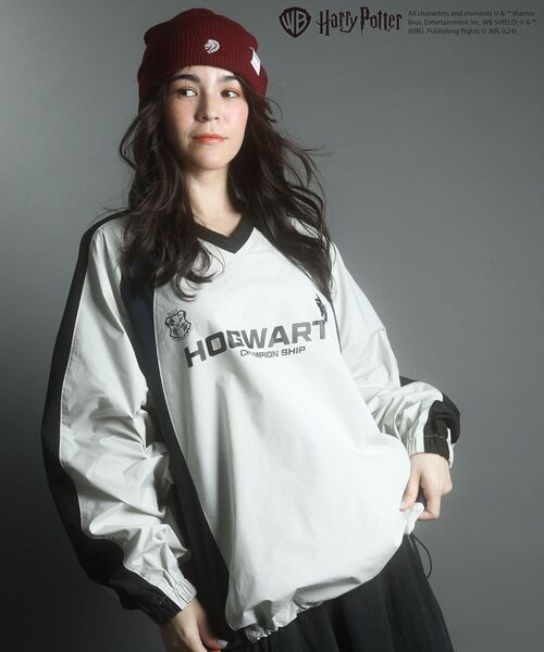 Green　Parks（グリーンパークス）の「ハリー・ポッター／ロゴプルオーバー（その他トップス・レディース・オフホワイト/チャコールグレー・FREE）」の20枚目の写真