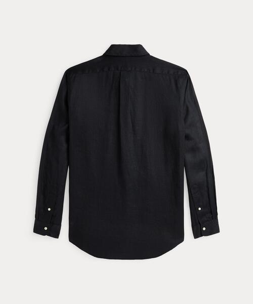 POLO RALPH LAUREN(ポロ ラルフ ローレン)の「クラシック フィット リネン シャツ(シャツ/ブラウス・メンズ・ブラック系1・L/M/S/XL/XS/XXL)」の5枚目の写真