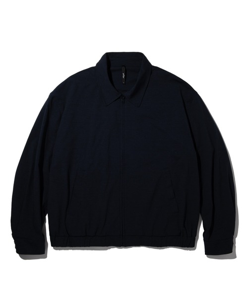 Kinetics(キネティクス)の「PRECEPT MESH KNIT ZIP BLOUSON(プリセプト ブリーズニット ジップブルゾン)(ブルゾン・メンズ・ネイビー/グレー・X-LARGE/MEDIUM)」の1枚目の写真