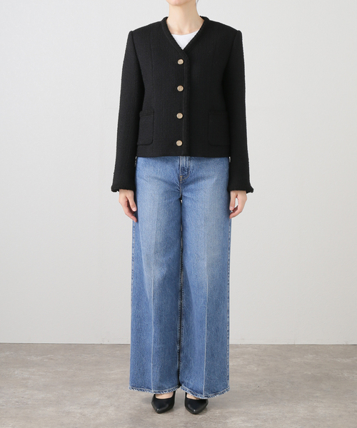 plage(プラージュ)の「Tweed ジャケット(その他アウター・レディース・ブラック/ホワイト・36/38)」の21枚目の写真
