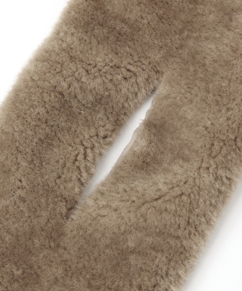 GLOBAL WORK(グローバルワーク)の「洗えるフェイクファーティペット/147066(マフラー・レディース・アイボリー/グレイッシュベージュ/ベージュ系3/グレー/グレー系6/アイボリー系6/ベージュ・ONE SIZE)」の14枚目の写真