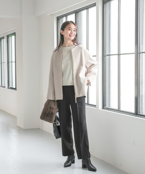 GLOBAL WORK(グローバルワーク)の「洗えるフェイクファーティペット/147066(マフラー・レディース・アイボリー/グレイッシュベージュ/ベージュ系3/グレー/グレー系6/アイボリー系6/ベージュ・ONE SIZE)」の9枚目の写真