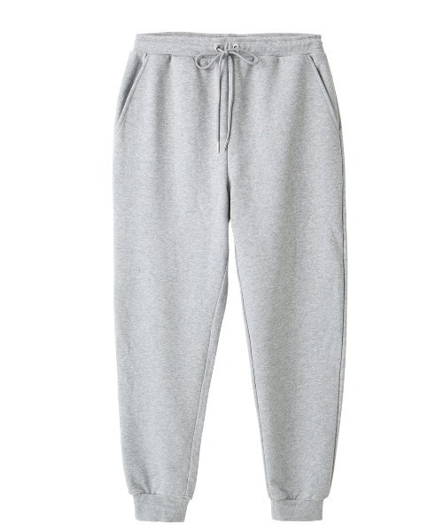 tutuanna（チュチュアンナ）の「[メンズ]無地裏毛ジョガーパンツ（ルームウェア/パジャマ・メンズ・グレイッシュブルー/グレー/ブラック・M/L）」の3枚目の写真