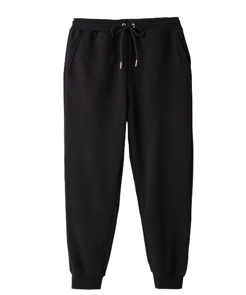 tutuanna（チュチュアンナ）の「[メンズ]無地裏毛ジョガーパンツ（ルームウェア/パジャマ・メンズ・グレイッシュブルー/グレー/ブラック・M/L）」の2枚目の写真