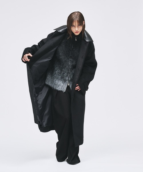 ✨美品✨エストネーション　ドライバーズニット　セーター　幾何学柄　グレー　Ｌ ✨美品✨エストネーション ドライバーズニット セーター 幾何学