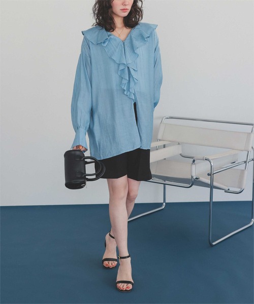 titivate（ティティベイト）の「チャンキーヒールストラップサンダル（サンダル・レディース・ブラック/ブラウン/イエロー/アイボリー/シルバー・L/M/LL/S）」の13枚目の写真