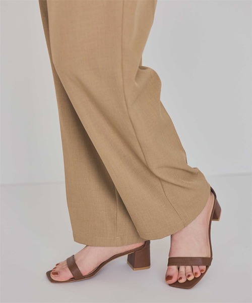 titivate（ティティベイト）の「チャンキーヒールストラップサンダル（サンダル・レディース・ブラック/ブラウン/イエロー/アイボリー/シルバー・L/M/LL/S）」の18枚目の写真