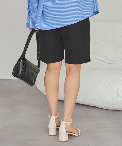 titivate（ティティベイト）の「チャンキーヒールストラップサンダル（サンダル・レディース・ブラック/ブラウン/イエロー/アイボリー/シルバー・L/M/LL/S）」の11枚目の写真