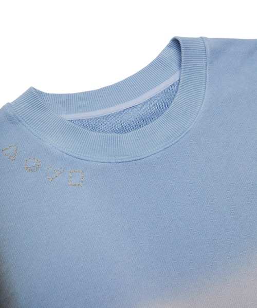 JNBY（ジェーエヌビーワイ）の「Gradient Color-block Oversized Sweatshirt / グラデーションカラースウェット（スウェット・レディース・グレー/ベージュ/ピンク・36/38/40）」の8枚目の写真