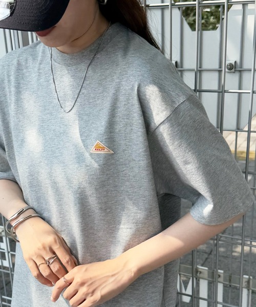 KELTY(ケルティ)の「別注【KELTY】バックプリント ヴィンテージロゴ クルーネック 半袖Tシャツ / 定番コットン オーバーサイズ ビッグシルエット / アメカジ 古着ライク ユニセックス(Tシャツ/カットソー・メンズ・ホワイト/カーキ/グレー/ブラック/グレー系その他2・M/S/XS/L)」の20枚目の写真