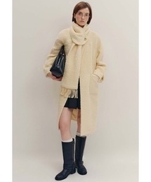 louren ロングコート　マフラー付き UR Lab.（アーバンリサーチラボ）の「マフラー付きパイピング