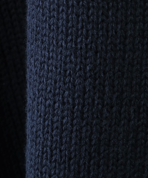 ikka（イッカ）の「袖リブラインスクールニットカーディガン（120~160cm）（カーディガン/ボレロ・キッズ・ダークネイビー・120/130/140/150/160）」の10枚目の写真