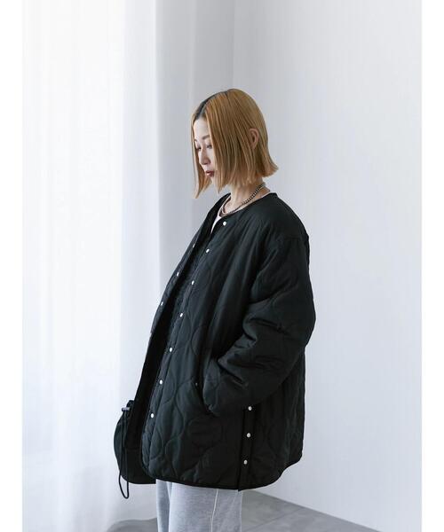 Samansa Mos2 blue（サマンサモスモスブルー）の「ボアキルトコンビ