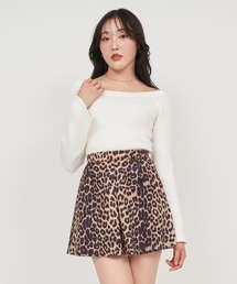 ROYAL PARTY | ウォッシャブルオフショルフレアスリーブニットトップス(ニット/セーター)