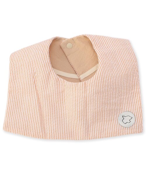 Ampersand（アンパサンド）の「セーラーカラーのユニスタイ（スタイ/よだれかけ・キッズ・ベージュ/ネイビー/オフホワイト・90）」の14枚目の写真