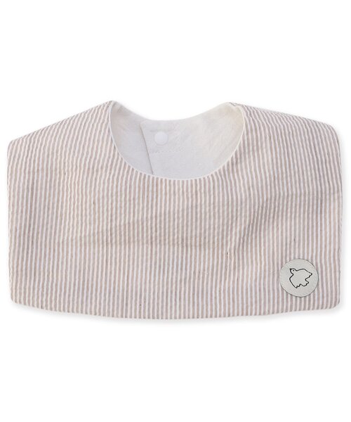 Ampersand（アンパサンド）の「セーラーカラーのユニスタイ（スタイ/よだれかけ・キッズ・ベージュ/ネイビー/オフホワイト・90）」の16枚目の写真