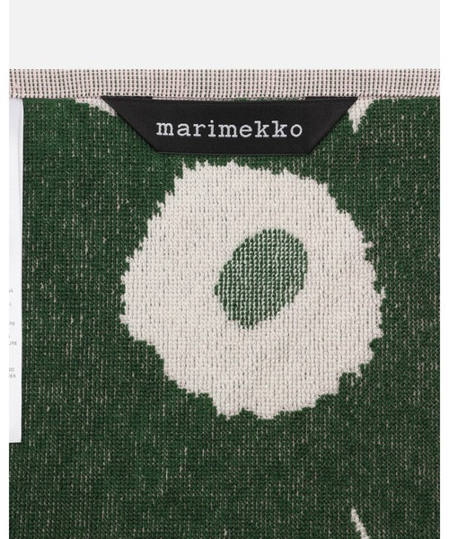 marimekko（マリメッコ）の「【JAPAN EXCLUSIVE】Unikko / mini  towel　26×26cm（ハンカチ/ハンドタオル・レディース・グリーン系その他・FREE）」の3枚目の写真