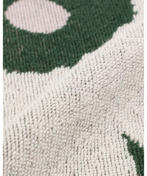 marimekko（マリメッコ）の「【JAPAN EXCLUSIVE】Unikko / mini  towel　26×26cm（ハンカチ/ハンドタオル・レディース・グリーン系その他・FREE）」の4枚目の写真