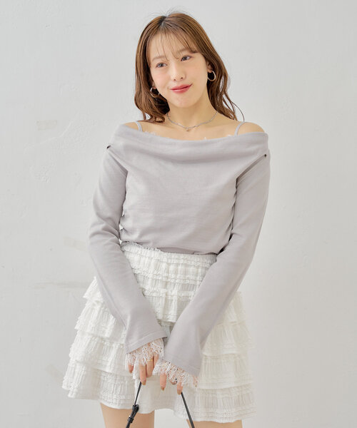 ちっちページ mame kurogouchi(マメクロゴウチ) 24SS Floral Flock Printed