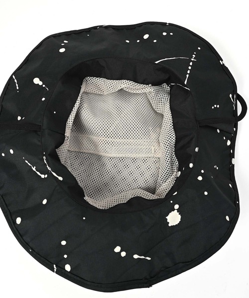 KiU（キウ）の「UVカット&RAIN パッカブルサファリハット 2ND（ハット・レディース・ブラック系その他/タイガーカモ/ブラック×カーキ/ベージュ系その他/レオパード/ブラック系その他2/ダークパープル/ブラック/カーキ/ブルー系その他/アニマル・FREE）」の14枚目の写真