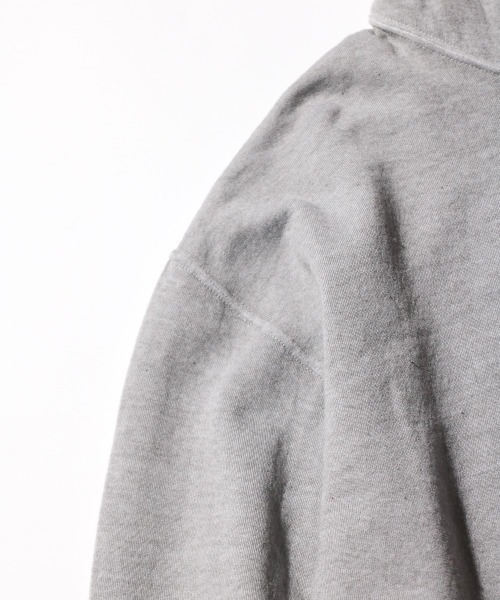 JERZEES（ジャージーズ）の「JERZEES / ジャージーズ PIGMENT DYE PULL OVER HOODIE ピグメントダイ プルオーバーパーカー（パーカー・メンズ・モカ/ライトグリーン/レッド/グリーン/グレー/ブラック・MEDIUM/X-LARGE/LARGE/SMALL）」の9枚目の写真