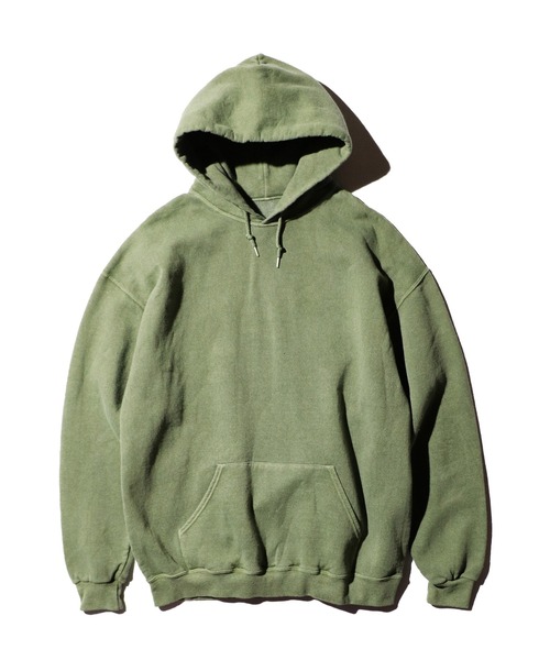 JERZEES（ジャージーズ）の「JERZEES / ジャージーズ PIGMENT DYE PULL OVER HOODIE ピグメントダイ プルオーバーパーカー（パーカー・メンズ・モカ/ライトグリーン/レッド/グリーン/グレー/ブラック・MEDIUM/X-LARGE/LARGE/SMALL）」の19枚目の写真