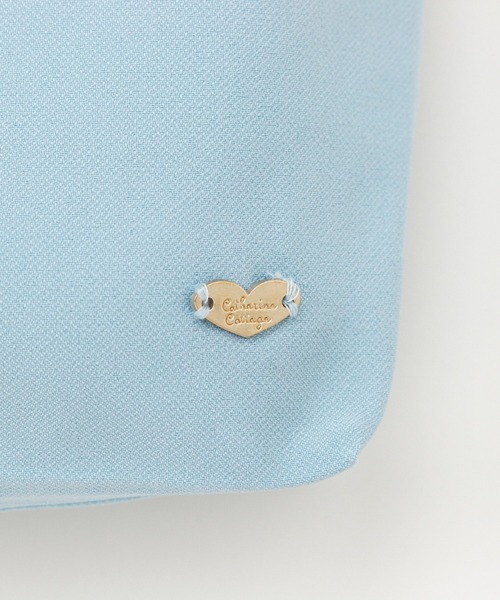 Catherine Cottage(キャサリンコテージ)の「ねこ刺繍レッスンバッグ(トートバッグ・キッズ・ピンク/サックスブルー/グレー/ライラック/ネイビー・FREE)」の20枚目の写真