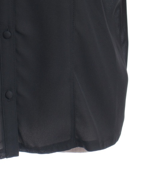 axes femme（アクシーズファム）の「ジャボブローチ付きフリルブラウス（シャツ/ブラウス・レディース・ブラック/ピンク/キナリ・MEDIUM/LARGE）」の15枚目の写真