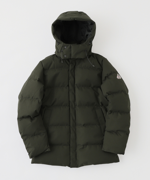 Pyrenex(ピレネックス)の「PYRENEX(ピレネックス) BELFOET2 / ベルフォール HMU036(ダウンジャケット/コート・メンズ・ブラック/カーキ・SMALL/X-LARGE/LARGE/MEDIUM)」の2枚目の写真