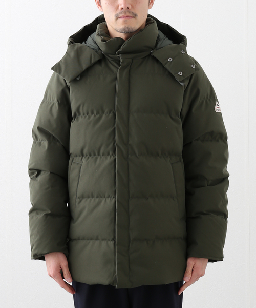 Pyrenex(ピレネックス)の「PYRENEX(ピレネックス) BELFOET2 / ベルフォール HMU036(ダウンジャケット/コート・メンズ・ブラック/カーキ・SMALL/X-LARGE/LARGE/MEDIUM)」の7枚目の写真